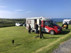 Leiripaikka Walesissa - Campsite in Wales
